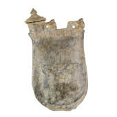 A CHINESE GREEN GLAZED POTTERY