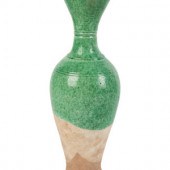 A Chinese Green Glazed Pottery