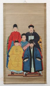 A CHINESE GROUP ANCESTOR PORTR
