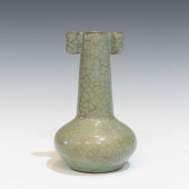 A CHINESE GUAN WARE VASE, POSS