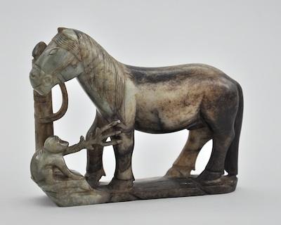 A Chinese Hardstone Carving of a