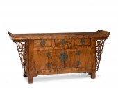 A CHINESE HARDWOOD CABINETA Ch