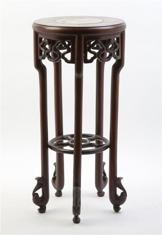 A Chinese Hardwood Side Table