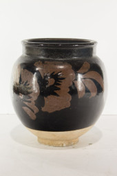 A CHINESE HENAN BLACK GLAZED R
