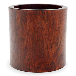 A Chinese Huanghuali Brush Pot,