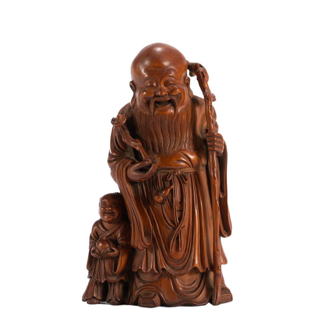 A CHINESE HUANGHUALI CARVED