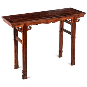 A Chinese Huanghuali Recessed-Leg