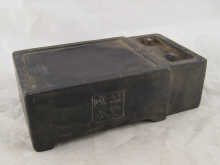 A Chinese inkstone of massive