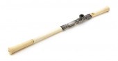 *A Chinese Ivory and Silver Mo