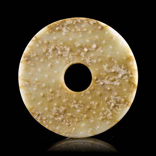 A Chinese Jade Bi Warring States
