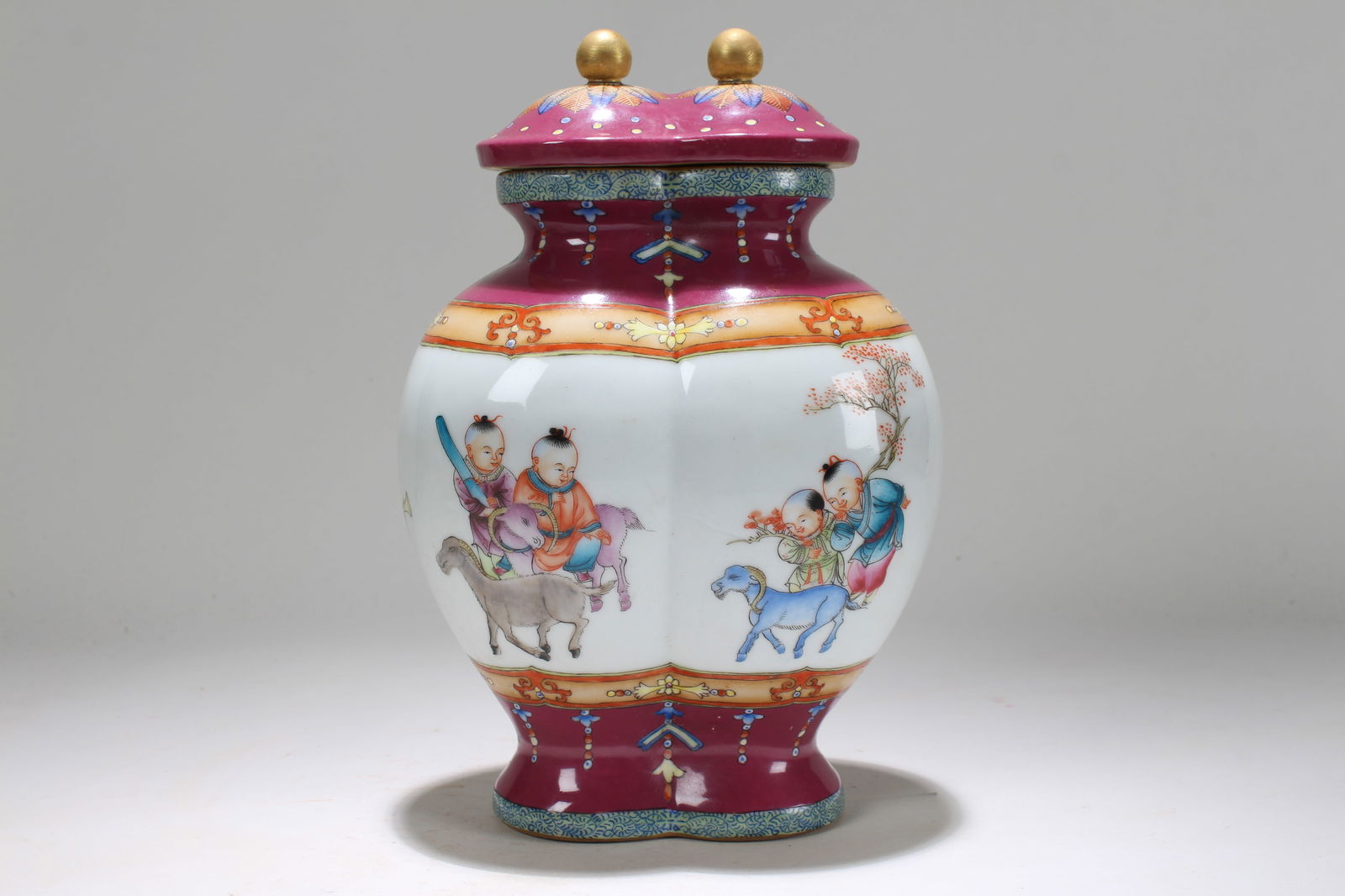 A CHINESE JOYFUL-KID DUO-HANDLED