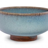 A Chinese Junyao Stoneware Bub