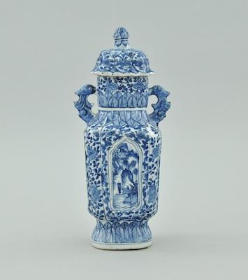 A Chinese Kangxi Blue and White