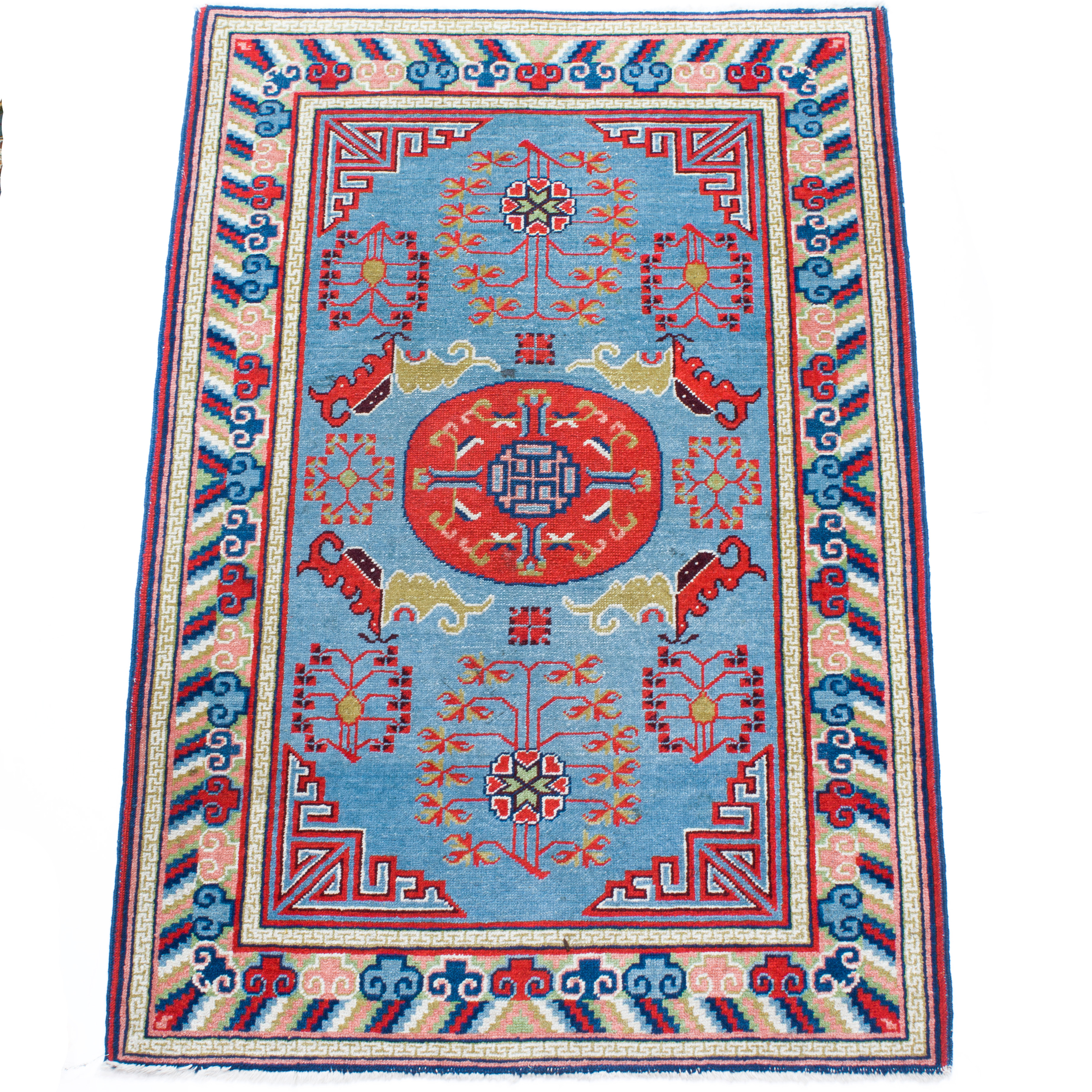 A CHINESE KHOTAN CARPET A Chinese