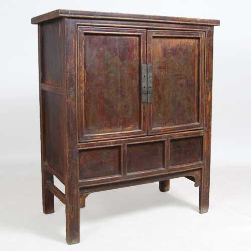 A Chinese Lacquer Side Cabinet