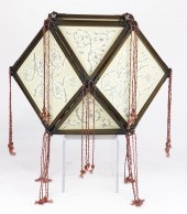 A CHINESE LANTERN WITH FORTUNY