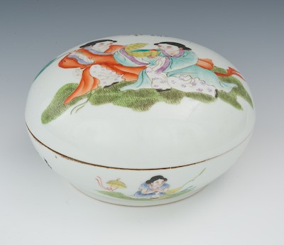 A Chinese Lidded bowl Possibly
