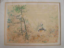 A Chinese lithograph 91/100 by