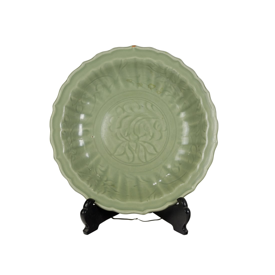 A CHINESE LONGQUAN CELADON GLAZED