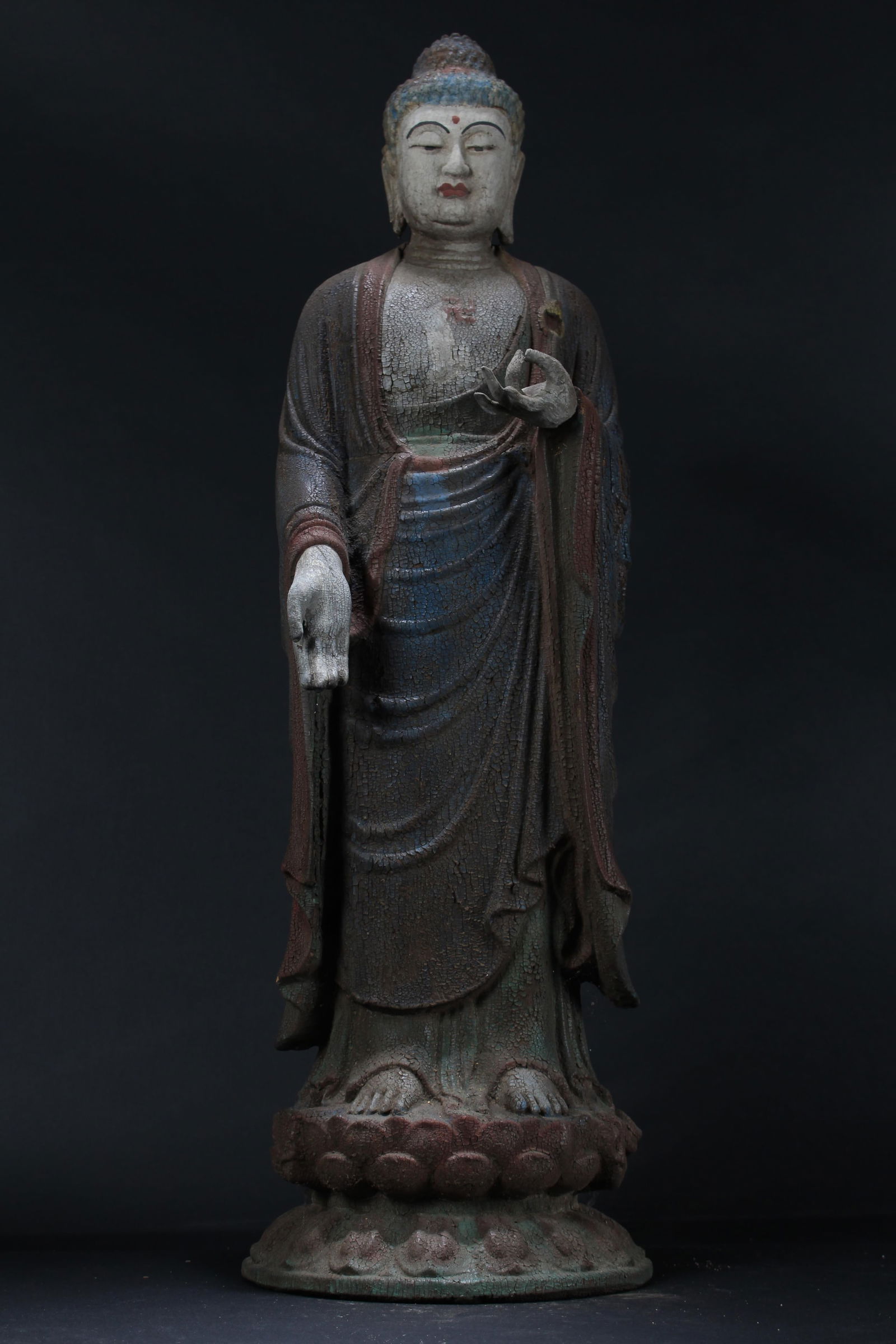 A CHINESE LOTUS-SEATED RELIGIOUS