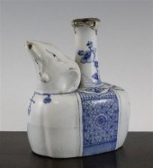 A Chinese Ming blue and white
