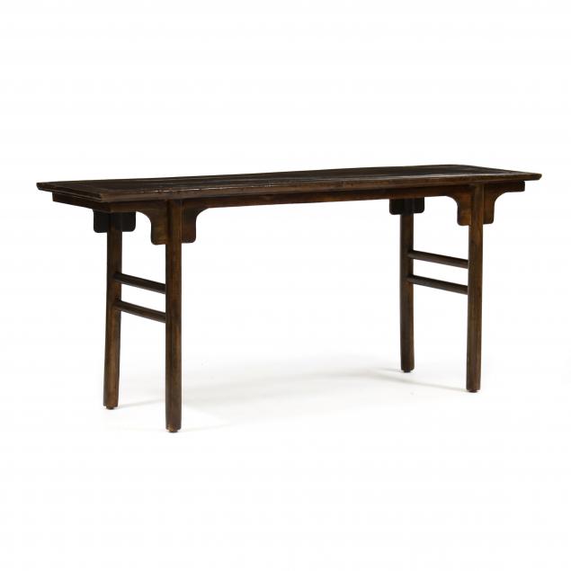 A CHINESE MING STYLE ALTAR TABLE