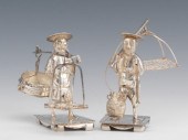 A Chinese Miniature Silver Fig
