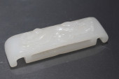 A CHINESE MYTH-BEAST JADE FIGU