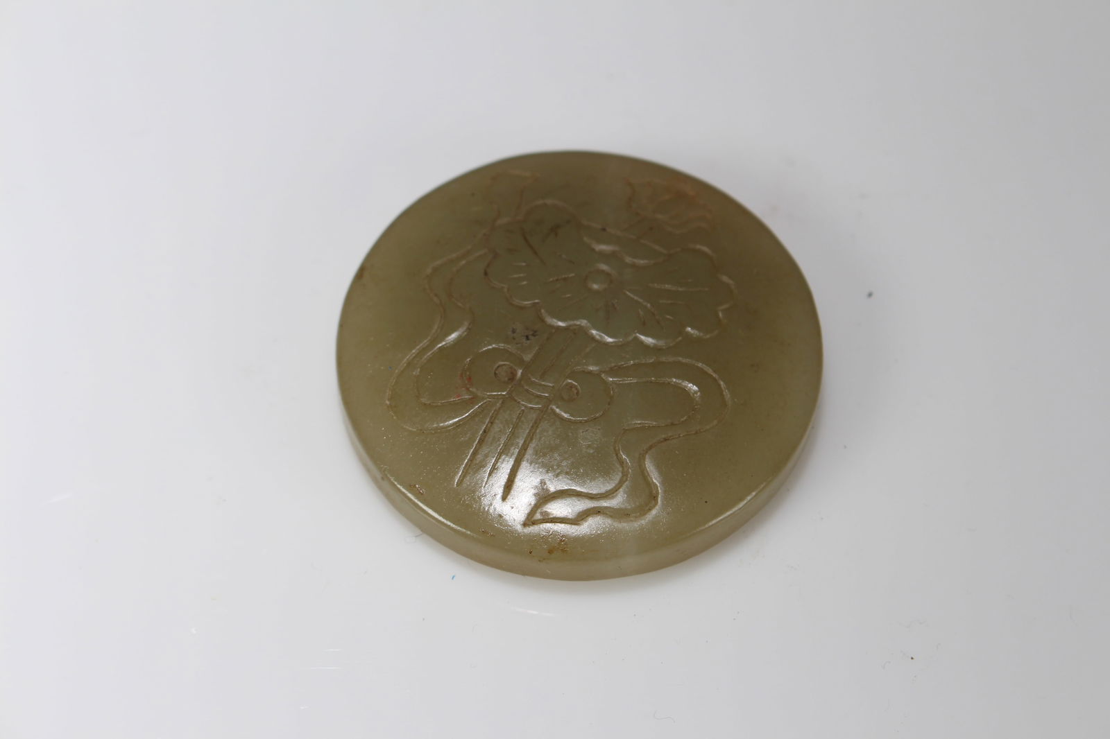 A CHINESE NATURAL-MINERAL ROUND