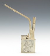 A Chinese Opium Pipe Cast and