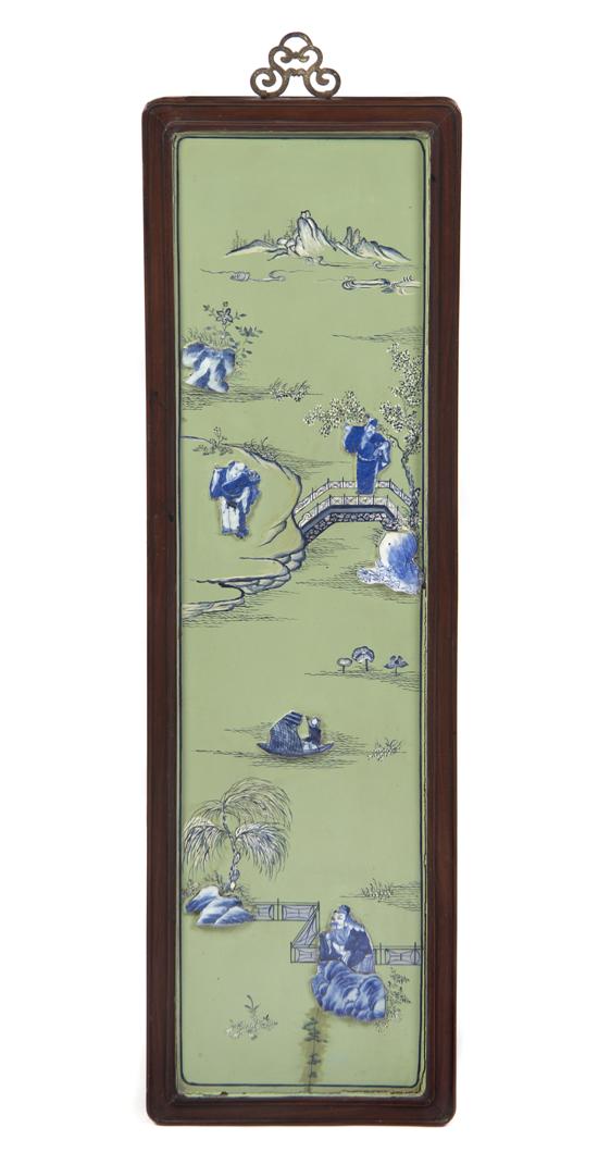 A Chinese Painted and Porcelain