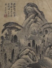 A Chinese Painting After Shi T