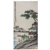 A CHINESE PAINTING OF FIGURE S