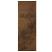 A CHINESE PAINTING OF LANDSCAP