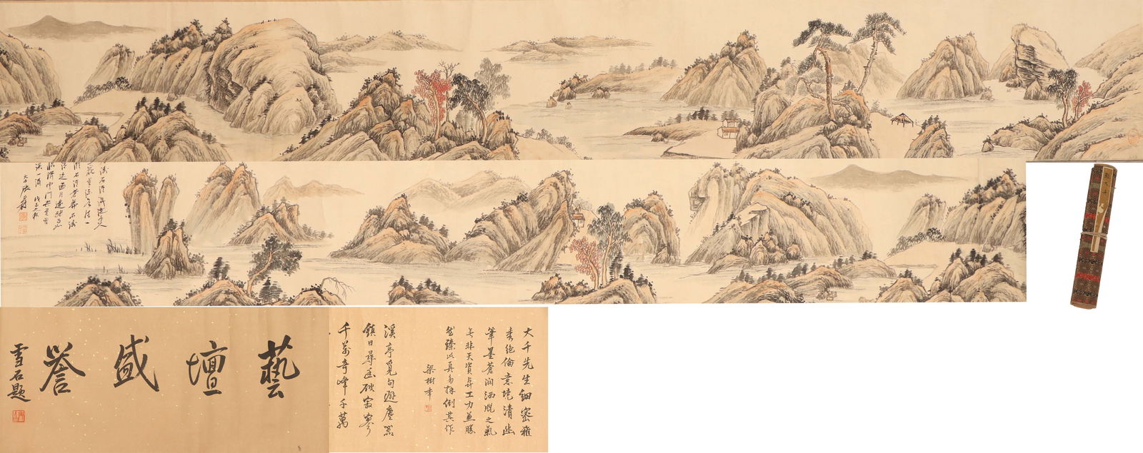 A CHINESE PAINTING OF LANDSCAPE