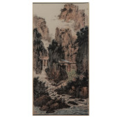 A CHINESE PAINTING OF LANDSCAP