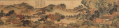 A CHINESE PAINTING OF OVERLOOK