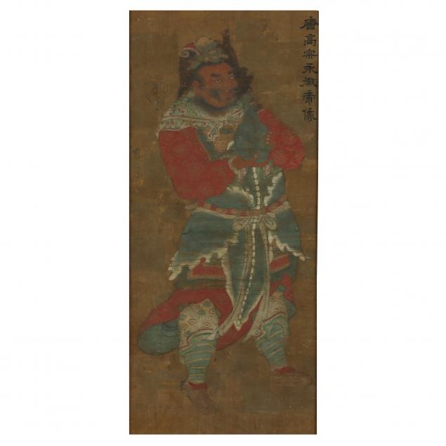 A CHINESE PAINTING OF TANG