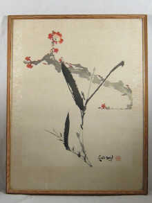 A Chinese painting of tree