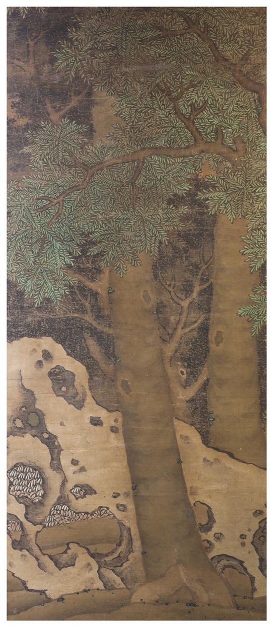 A Chinese Painting on Silk