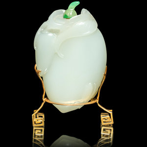 A Chinese Pale Celadon Jade