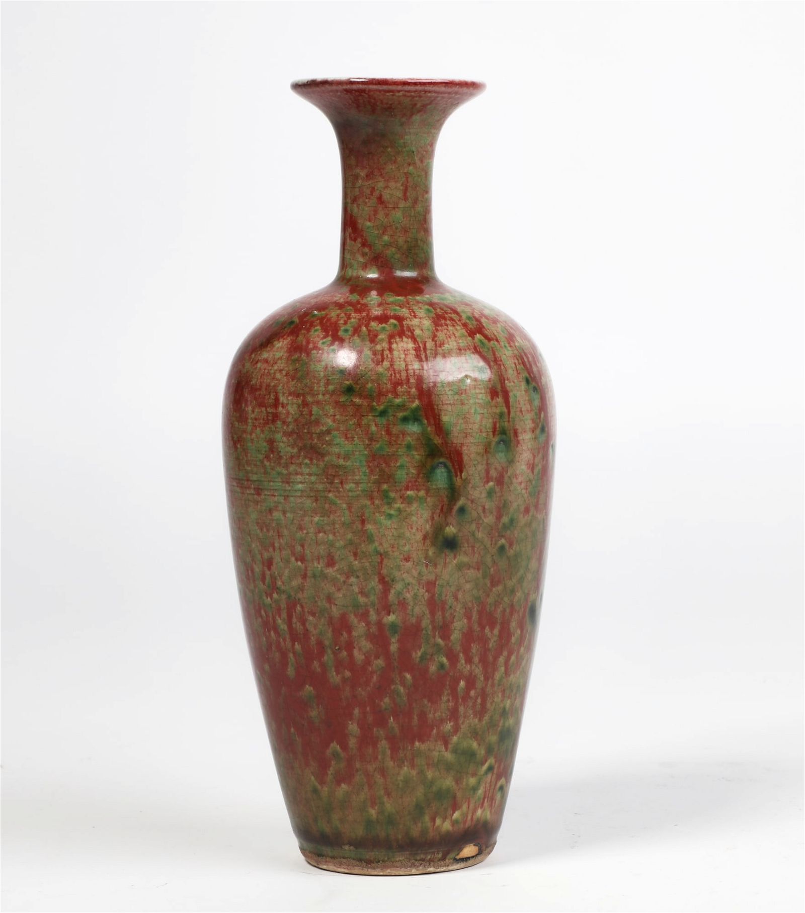 A CHINESE PEACHBLOOM GLAZED