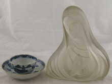 A Chinese porcelain blue and