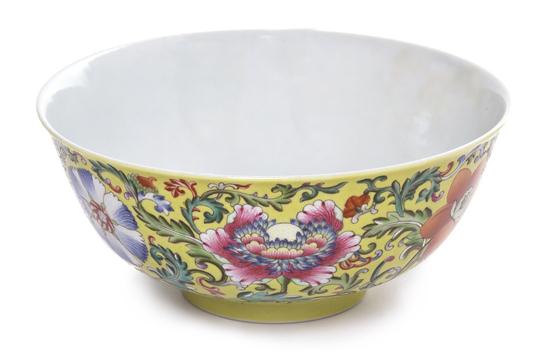 A Chinese Porcelain Bowl the