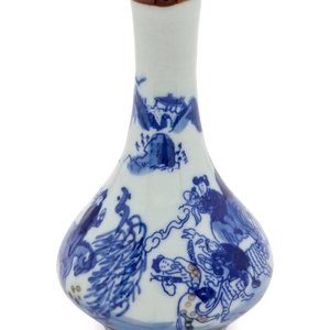A Chinese Porcelain Bud Vase 20th