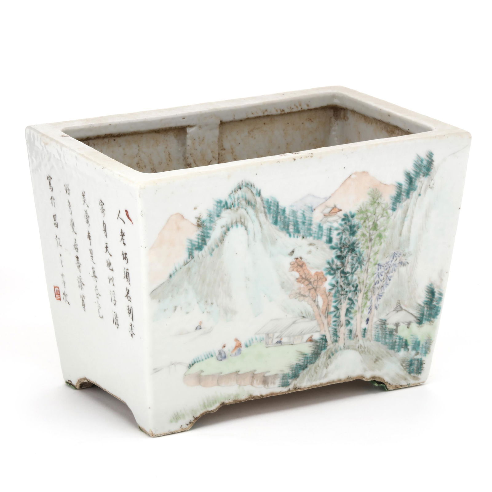 A CHINESE PORCELAIN FAMILLE ROSE
