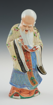 A Chinese Porcelain Figure of