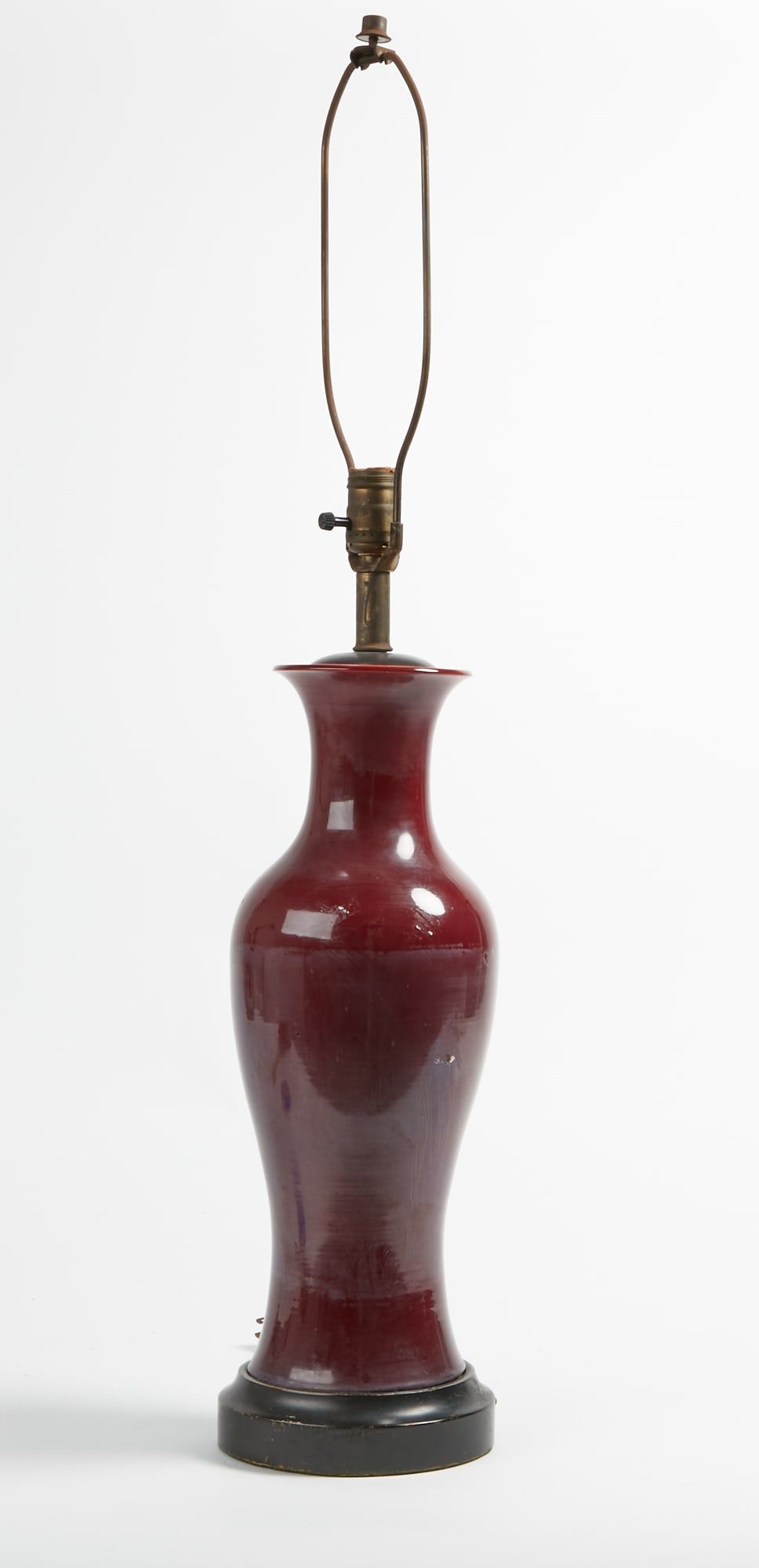 A CHINESE PORCELAIN VASE NOW AS A