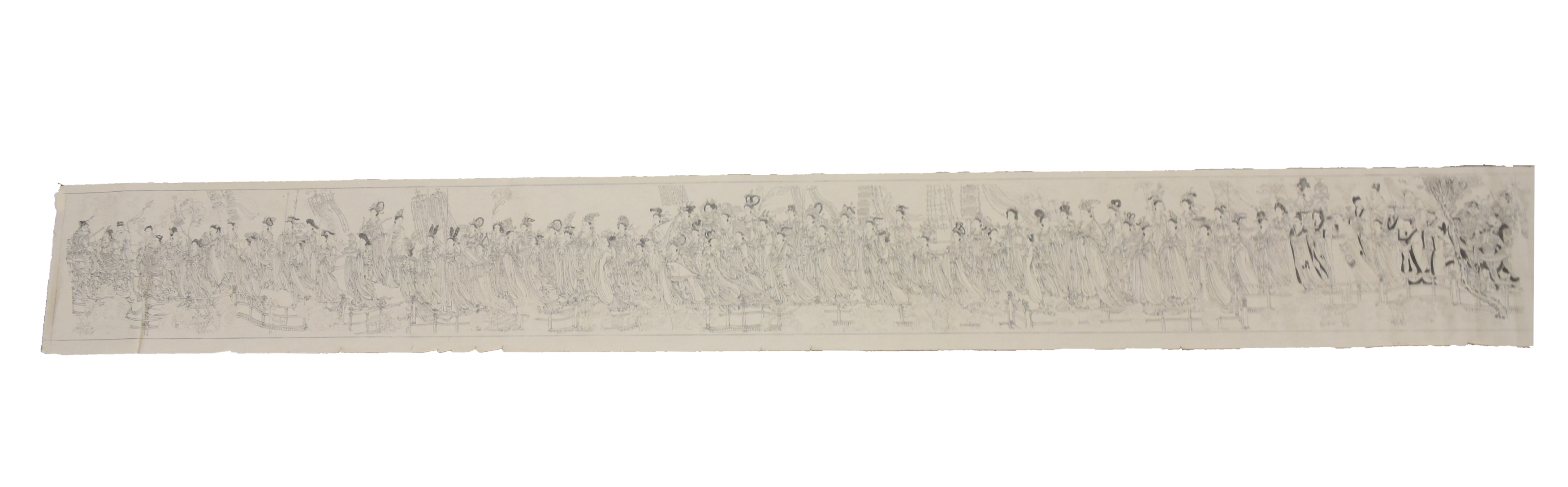 A CHINESE PRINT OF THE 72 GODS