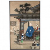 A CHINESE QING DYNASTY PORTRAI